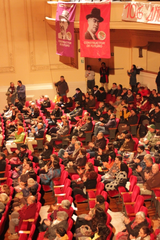 106 años Partido Comunista de Chile conmemoración Regional V Costa 