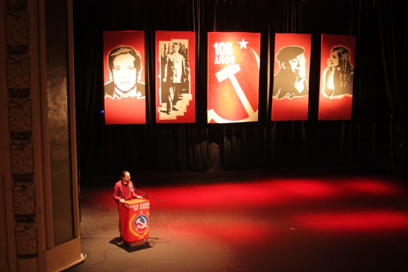 106 años Partido Comunista de Chile conmemoración Regional V Costa 