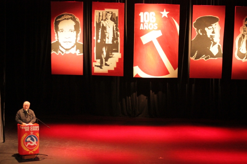 106 años Partido Comunista de Chile conmemoración Regional V Costa 