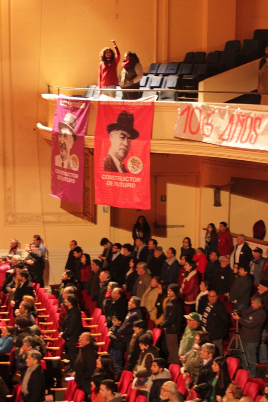 106 años Partido Comunista de Chile conmemoración Regional V Costa 